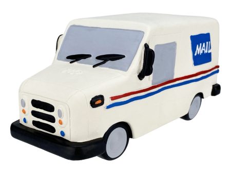 Multipet Mail Truck Latex Dog Toy, 7  Sale