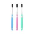 Charcoal Soft Bristles Toothbrush ( 3 Count ) Fashion