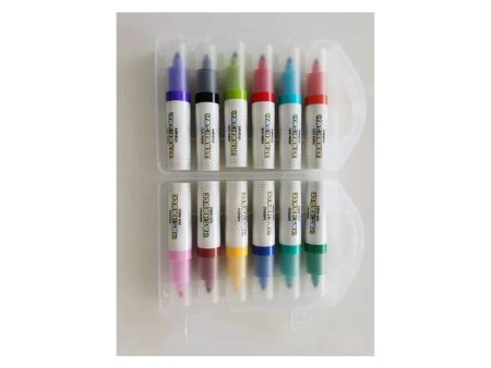 12-Color Marker Set Fashion