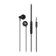 3.5mm Metal Half-in-ear Earphones (Black) Sale