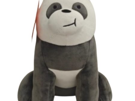 We Bare Bears Seaside Music Festival 11in. Crouching Plush Toy (Panda) on Sale