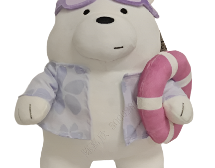 WE BARE BEARS SEASIDE MUSIC FESTIVAL 11in. Plush Toy(Swim Ring Ice Bear) Online