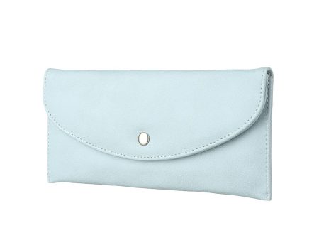 Women s Long Slim Wallet (Light Blue) Sale