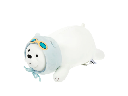 We Bare Bears Lying Plush Toy (Ice Bear) For Discount