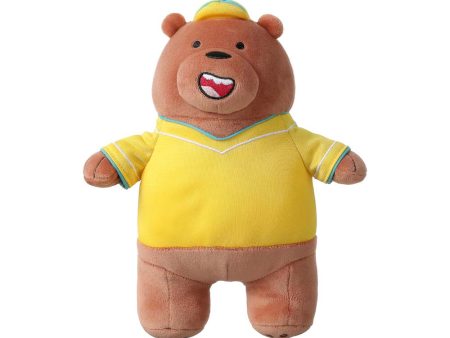 We Bare Bears Collection 4.0 Plush Toy with Outfit (Grizzly) Sale